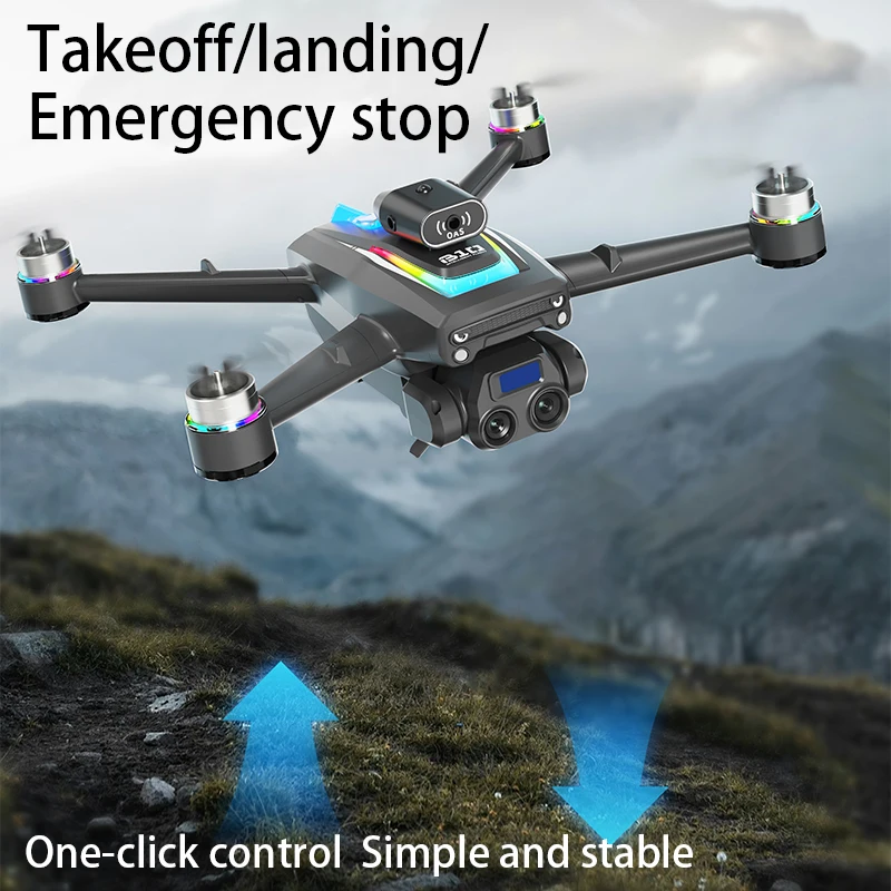 New B10S Drone 8K Professional HD Dual Camera Brushless Obstacle Avoidance Aerial Photography Foldable Quadcopter Toys Gifts - view 3