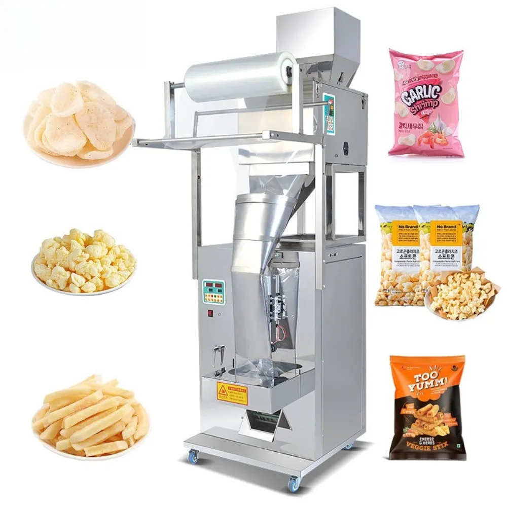 

500g and 1kg Pouch Food Snack Spiral Tea Bag Packaging Machine for Granules and Powder Multi-function Packaging