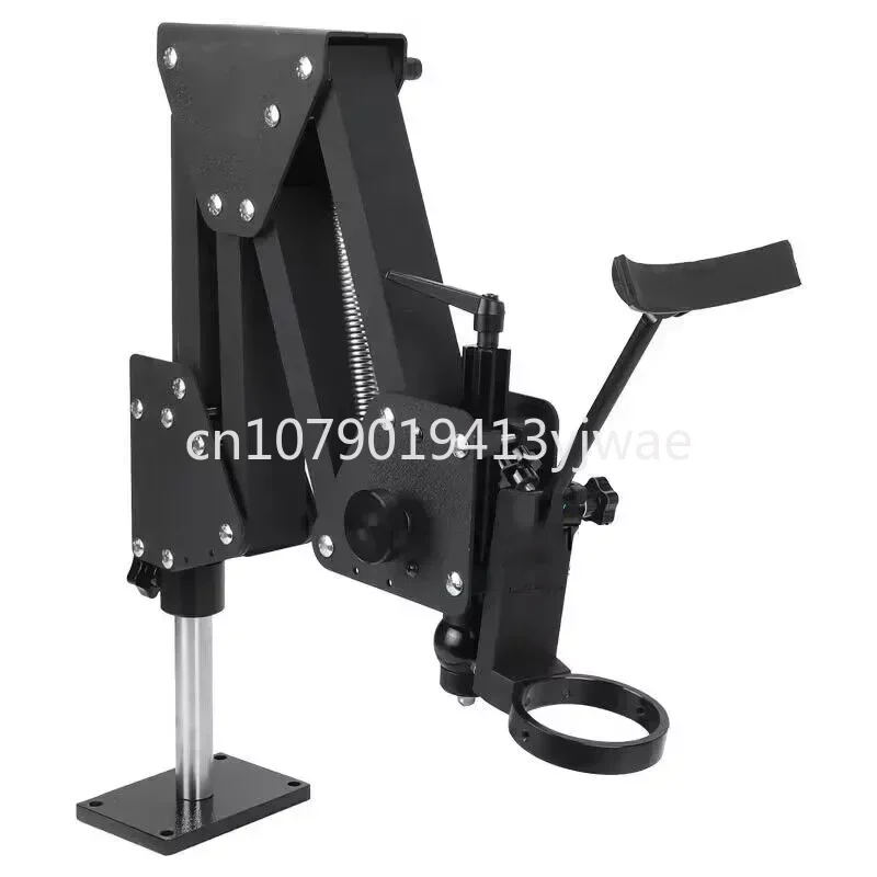 NEW Adjustable Extension Type Jewelry Jade Making Trinocular Binocular Stereo Microscope Spring Stand Holder Bracket Base