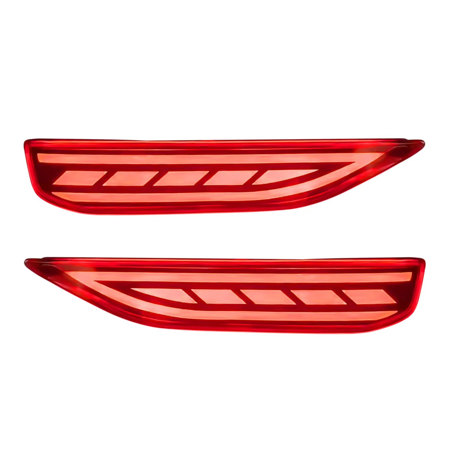 for Mitsubishi Xpander 2018-2020 Car Led Fog Light Modification Driving Brake Light DRL Rear Bumper Lamp Reflector Accessories detail image 6