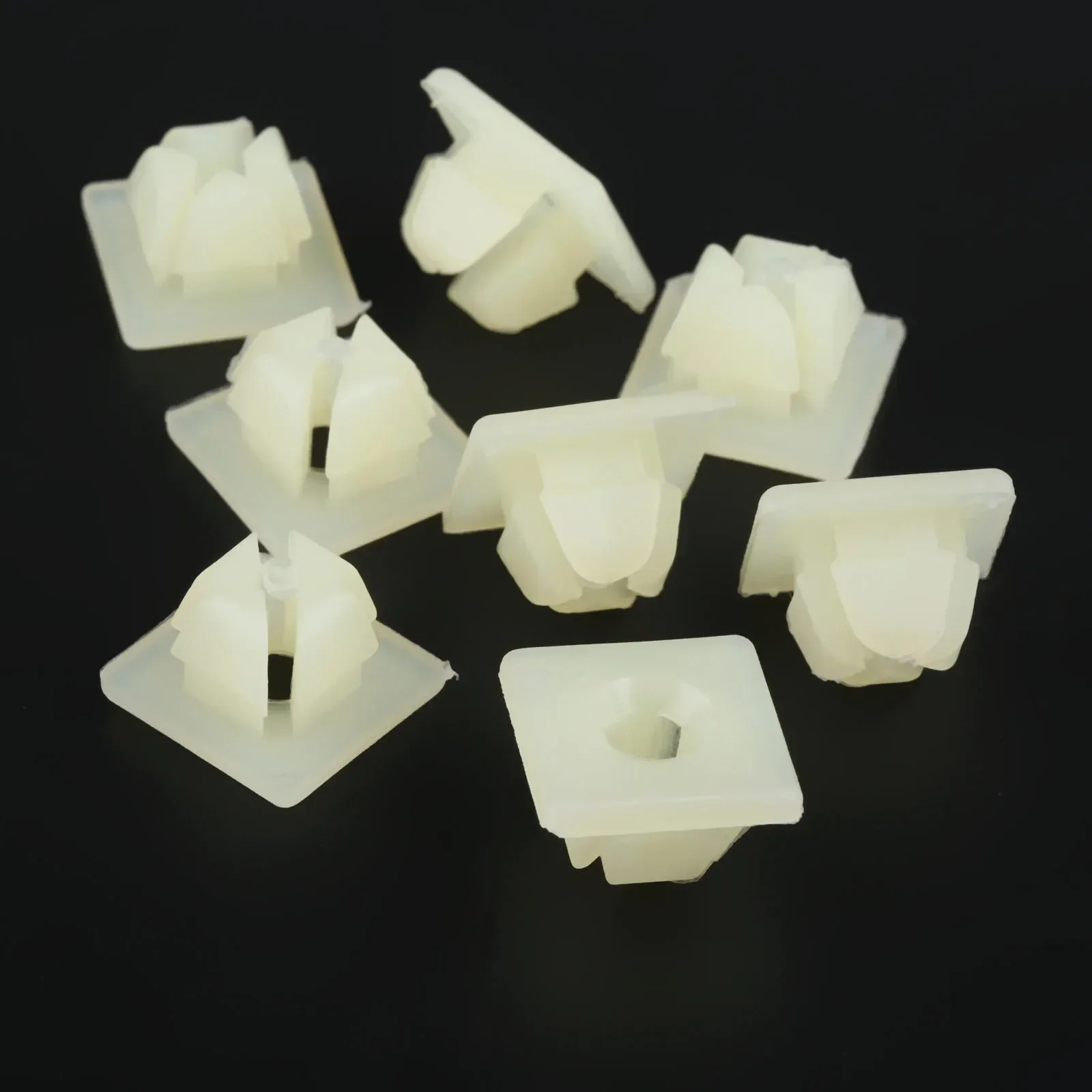 50Pc Bumper License Plate Nut Bracket Clip Fasteners Car Rivets For Chevrolet GM 4755299 3907444 A11719 A8435 #14 Screw Grommet