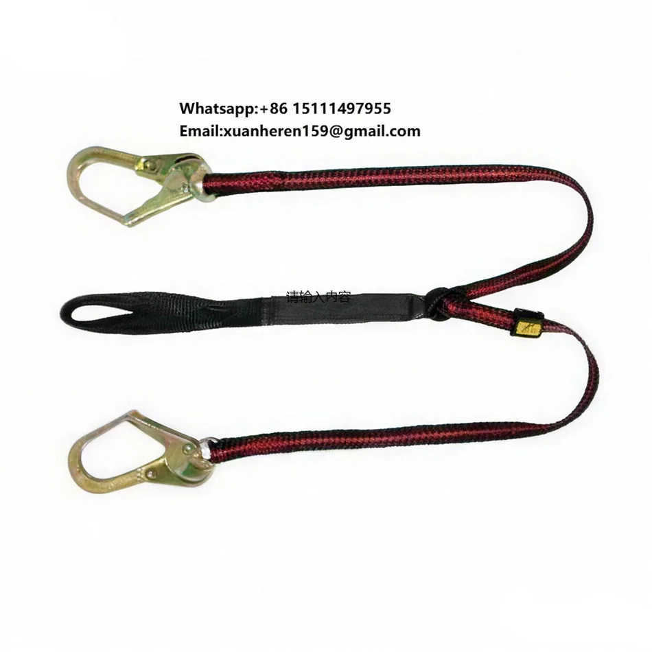 Dynamic Safety Buffer Rope Fall Arrest Energy Absorber Lanyard