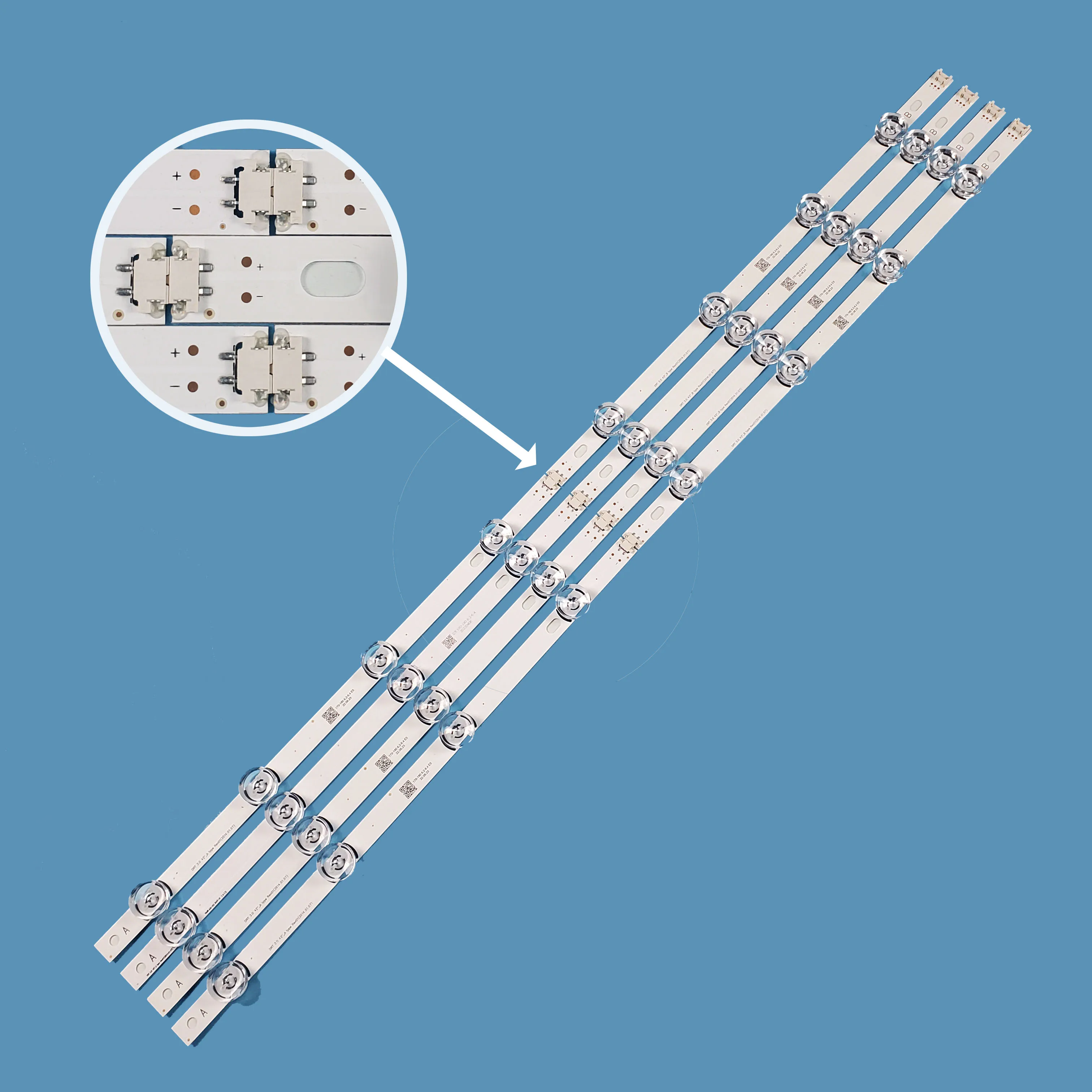 

8pcs LED Backlight Strip For LG 42inch innotek DRT3.0 DRT 3.0 42 A B 42LB5800 6916L-1710A 1709A 6916L-1956A 1957A 1710B 1709B