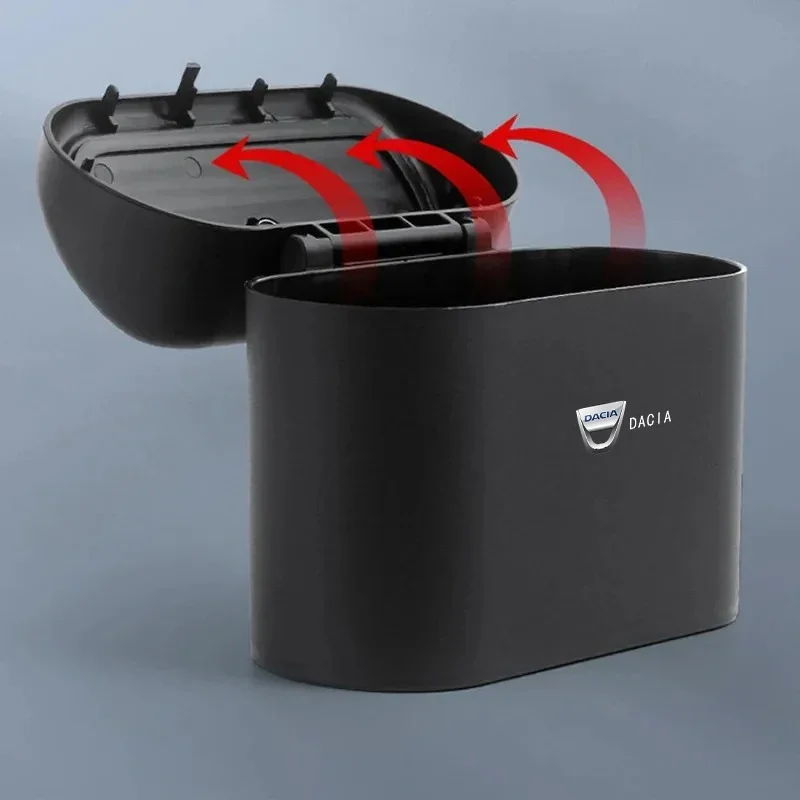 

Portable car trash can, hanging car trash bin For Dacia Dokker Jogger Duster Spring Bigster Lodgy Lodgy Car Accessories