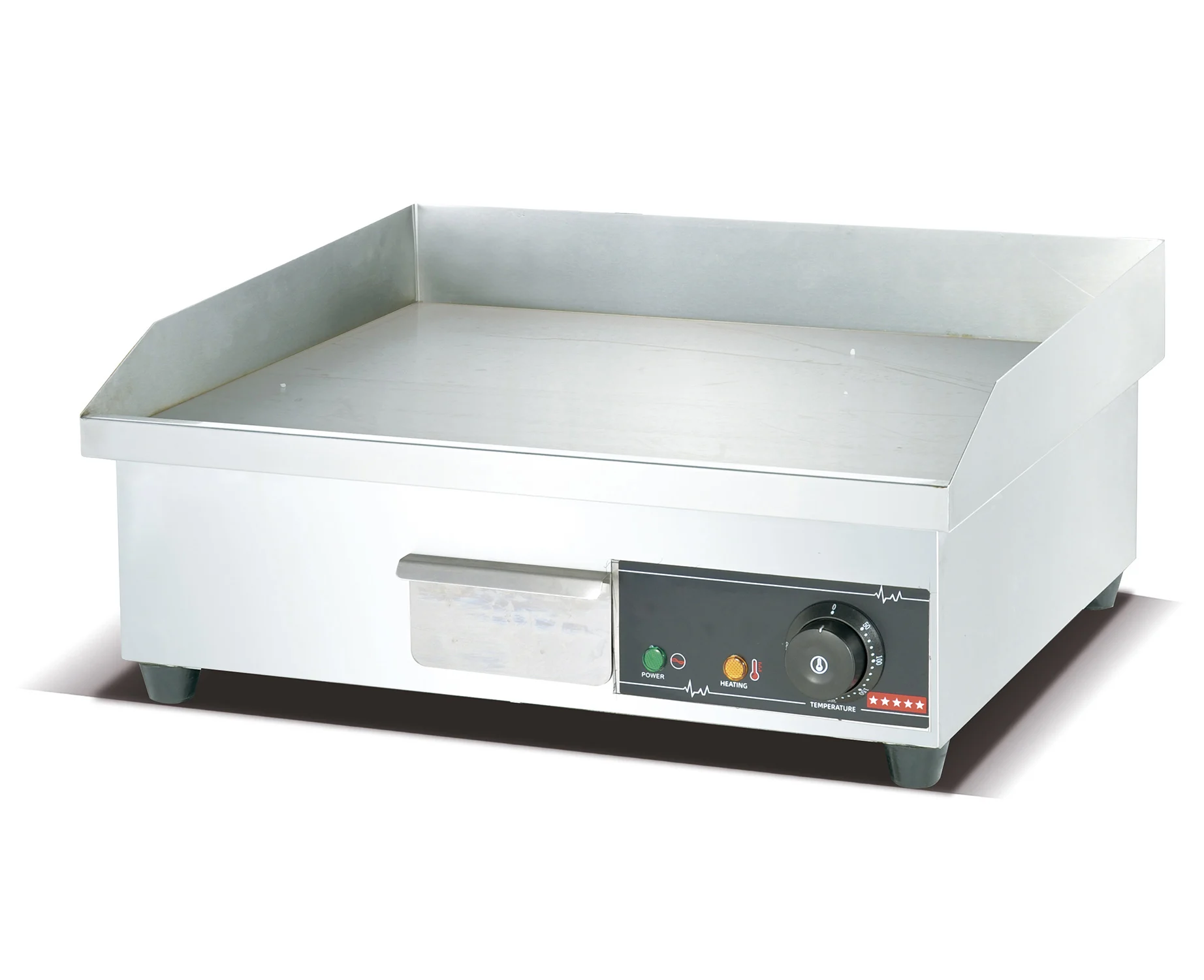 

Table-top Grill Commercial Electric BBQ Grill Desktop Electric Pot 3000W Stainless Steel 8mm Thick 220-240V 10L