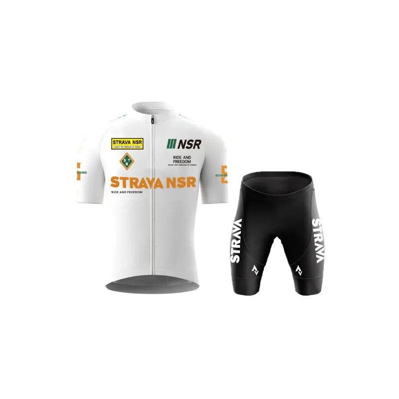 

Мужская велосипедная одежда STRAVA, велосипедные шорты, спортивный комплект для шоссейного велосипеда, Джерси для горного велосипеда, дышащая летняя одежда, профессиональная тренировка