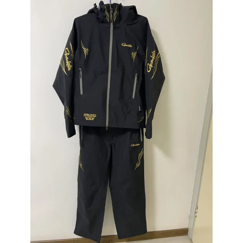 4 Seasons Wear Fishing Clothes for Men Waterproof Fishing Suit Breathable  Rock Fishing Jacket and Pants 2 Pcs Set