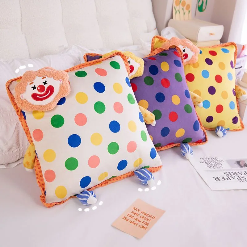 

Cute Joker Cushion Office Waist Support Cushion Living Room Sofa Pillow Square Pillow Car Waist Support