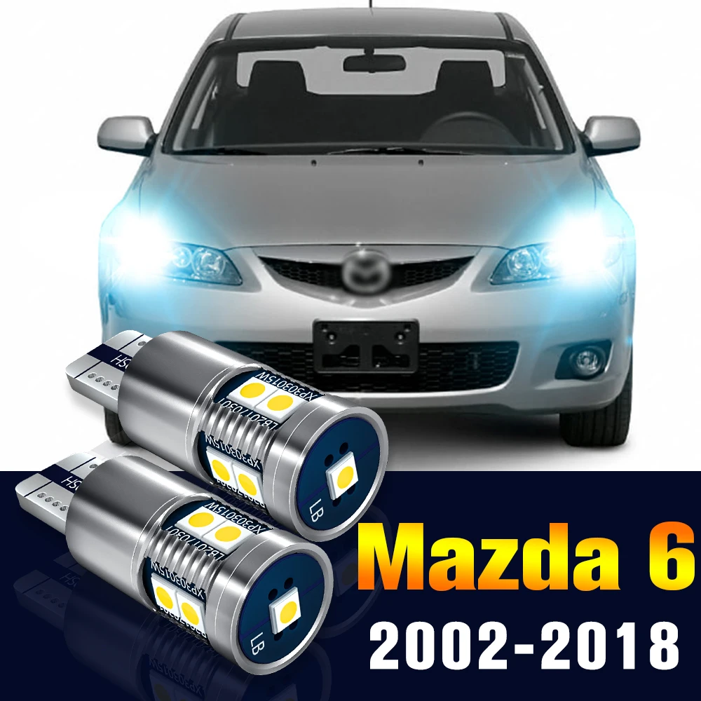 

2x LED Clearance Light Bulb Parking Lamp For Mazda 6 GG GH GJ 2002-2018 2009 2010 2011 2012 2013 2014 2015 2016 2017 Accessories