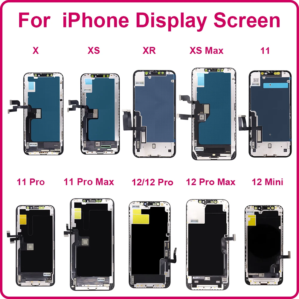 INCELL For iPhone X XR XS Max Incell For 11 12 13 Pro Max 13 Mini 14 Plus 15 LCD Display Screen With 3D Touch Digitizer Assembly image 3