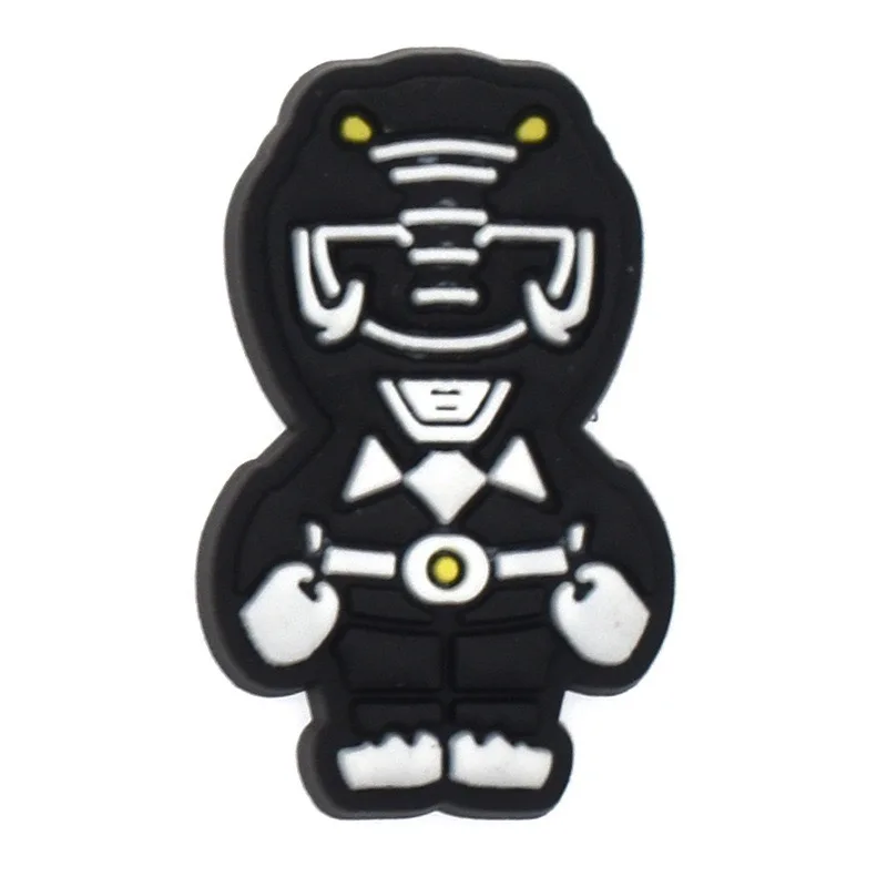 7-24 Stück Coole Krieger-Helm-Schuh-Charms, Cartoon-Schuh-Dekorationszubehör, klassische Clog-Sandalen-Armband-Schnallen, Freunde-Geschenke – Detail 8