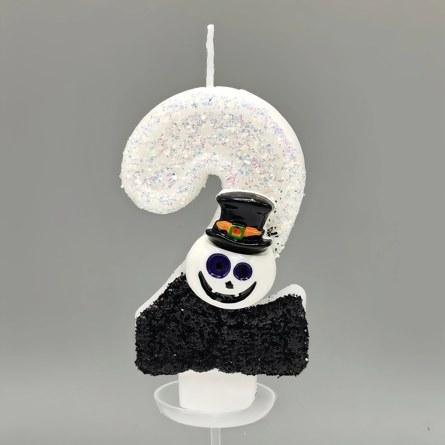 Digital Birthday Candles Halloween Ghost Pumpkin Premium Atmosphere Party Supplies
