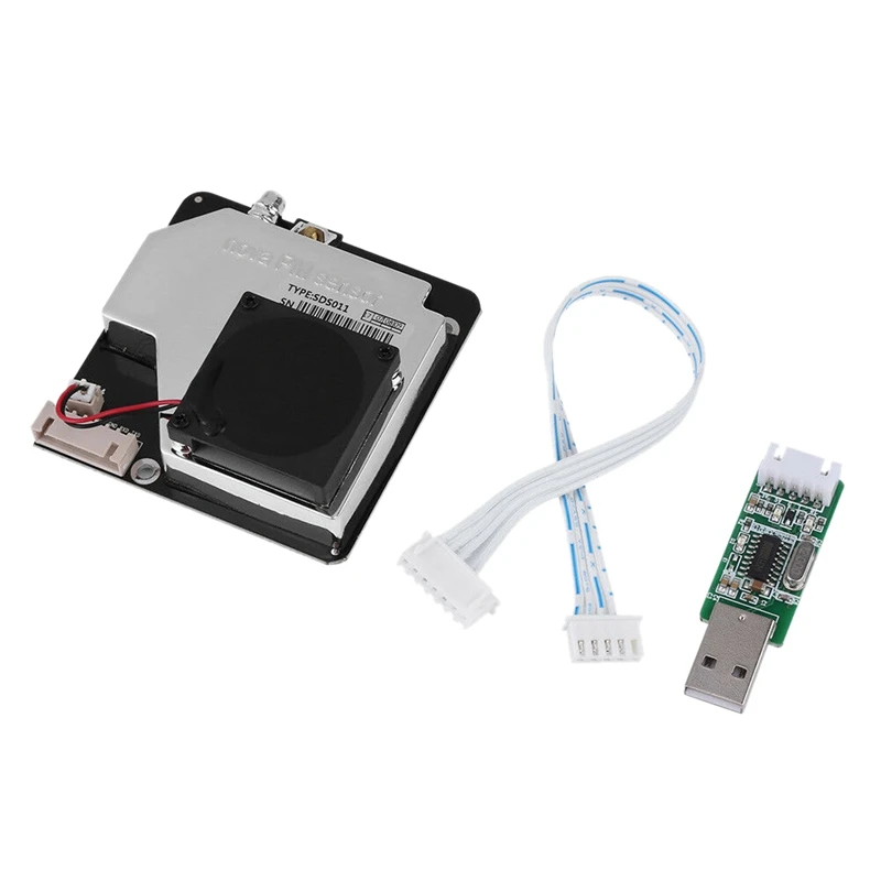 Датчик ABYL PM SDS011 Высокоточная лаза R PM2.5 PM10 Датчик обнаружения качества воздуха