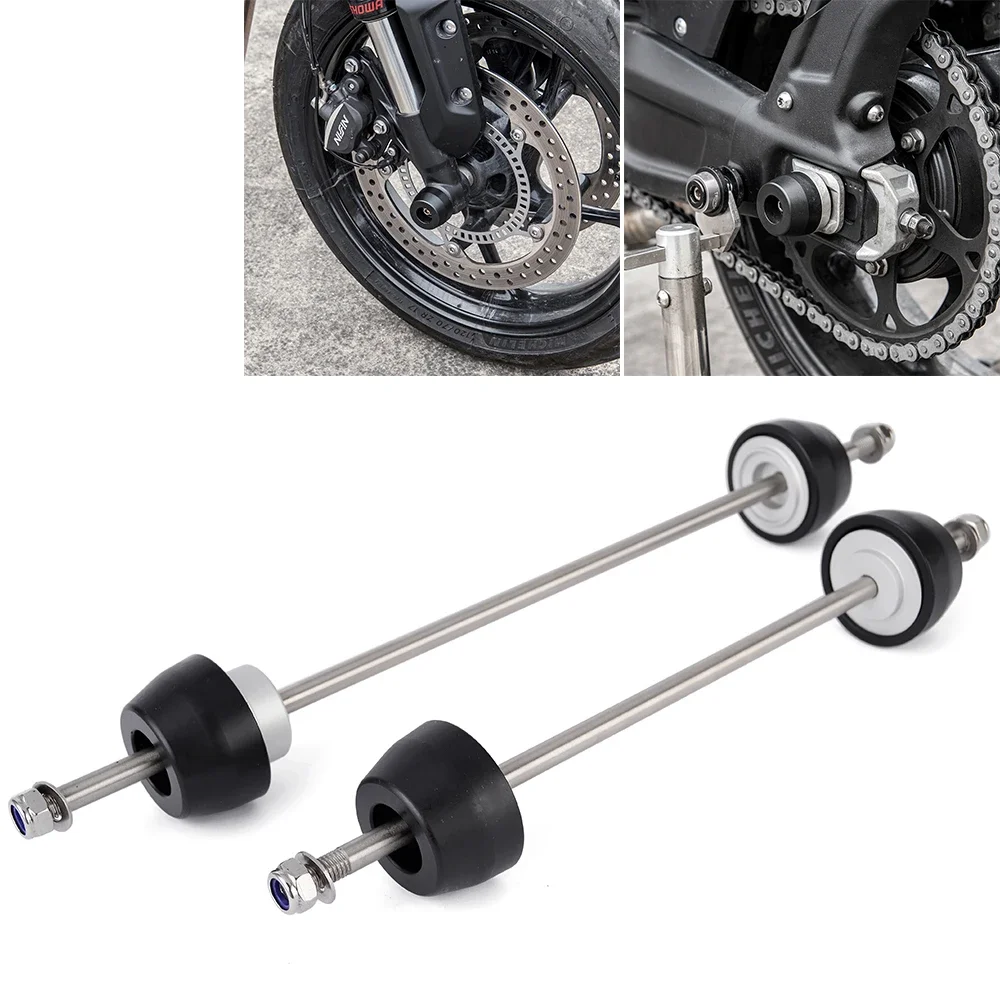 

Motorcycle Front Rear Axle Fork Wheel Protector Crash Sliders For Triumph Trident 660 2021 2022