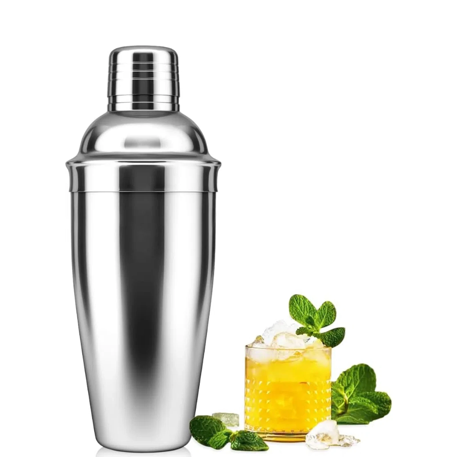 

Bar Accessories Professional Bartender Tool Double Wall 350/550/750 ml Stainless Steel Cocktail Shaker