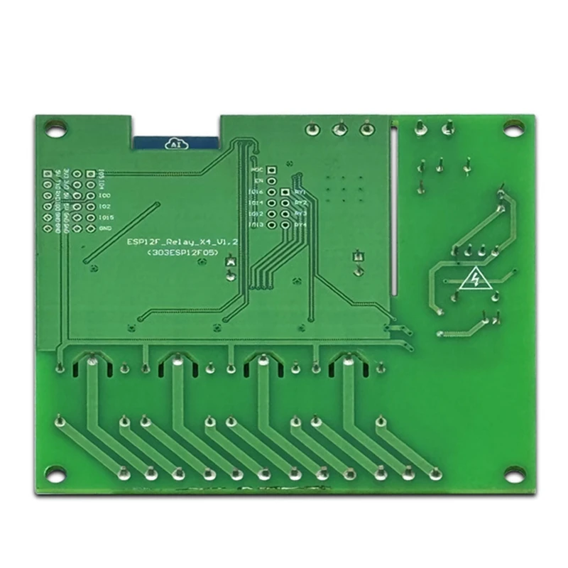 Módulo de relé ESP-07 WIFI de 4 vías, fuente de alimentación CA/CC, ESP8266, placa de desarrollo, módulo de desarrollo secundario