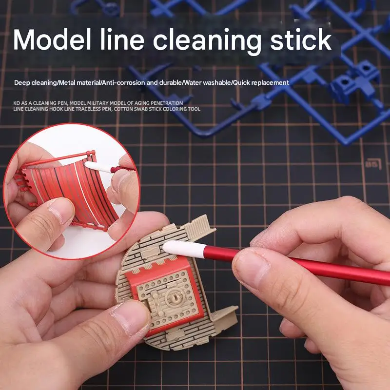 

Panel Line Eraser Cleaning Wipe Pen For Gundam Hobby DIY Model Making Painting Tool