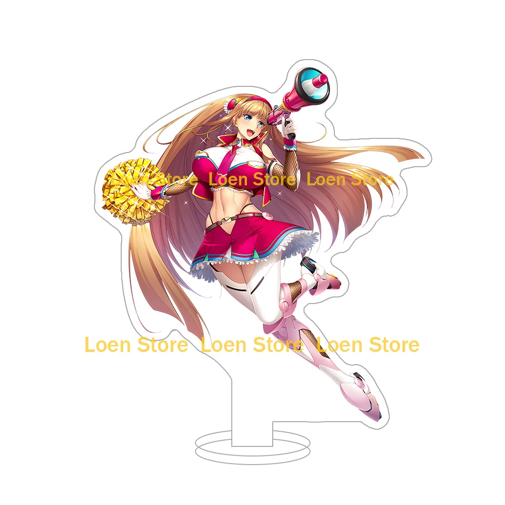 Taimanin Anna & Phantasma Shinonome Yahiro Lilinoe Koukawa Asuka Kamimura Maika Yatsu Murasaki حامل أكريليك مكتب هدية مزخرفة