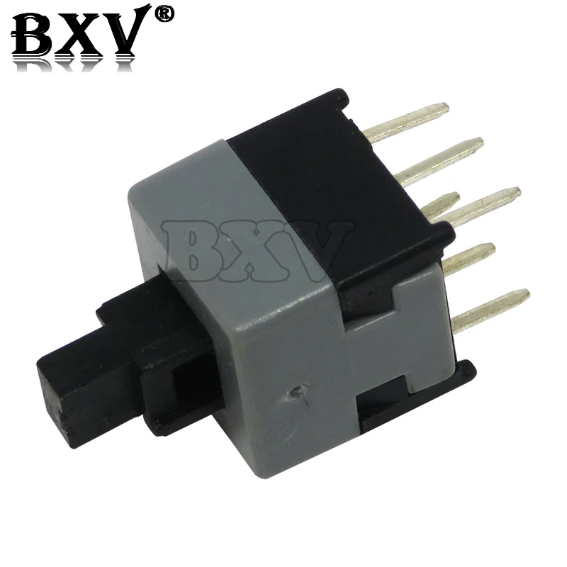 10PCS 5.8*5.8 7*7 8*8 8.5*8.5mm Self Locking Push Tactile Power Micro Switch Kit 6 Pin Button Switches