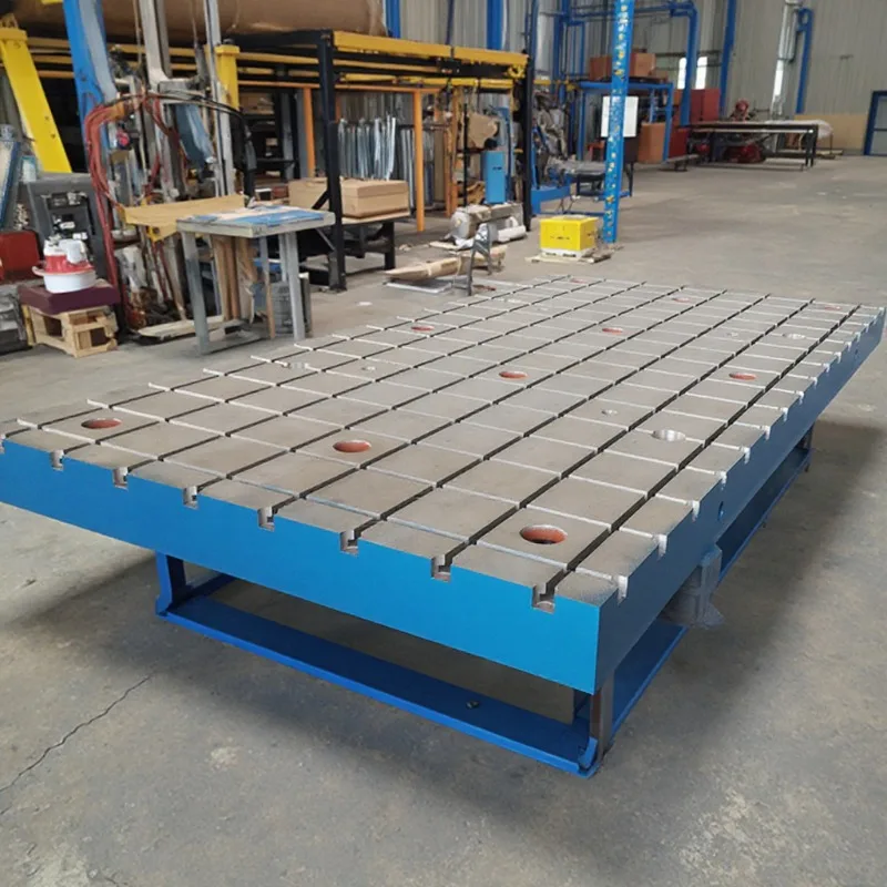 Factory Price High-precision T Slot Welding Platform Rustproof Cast Iron Panel T-shaped groove Platform