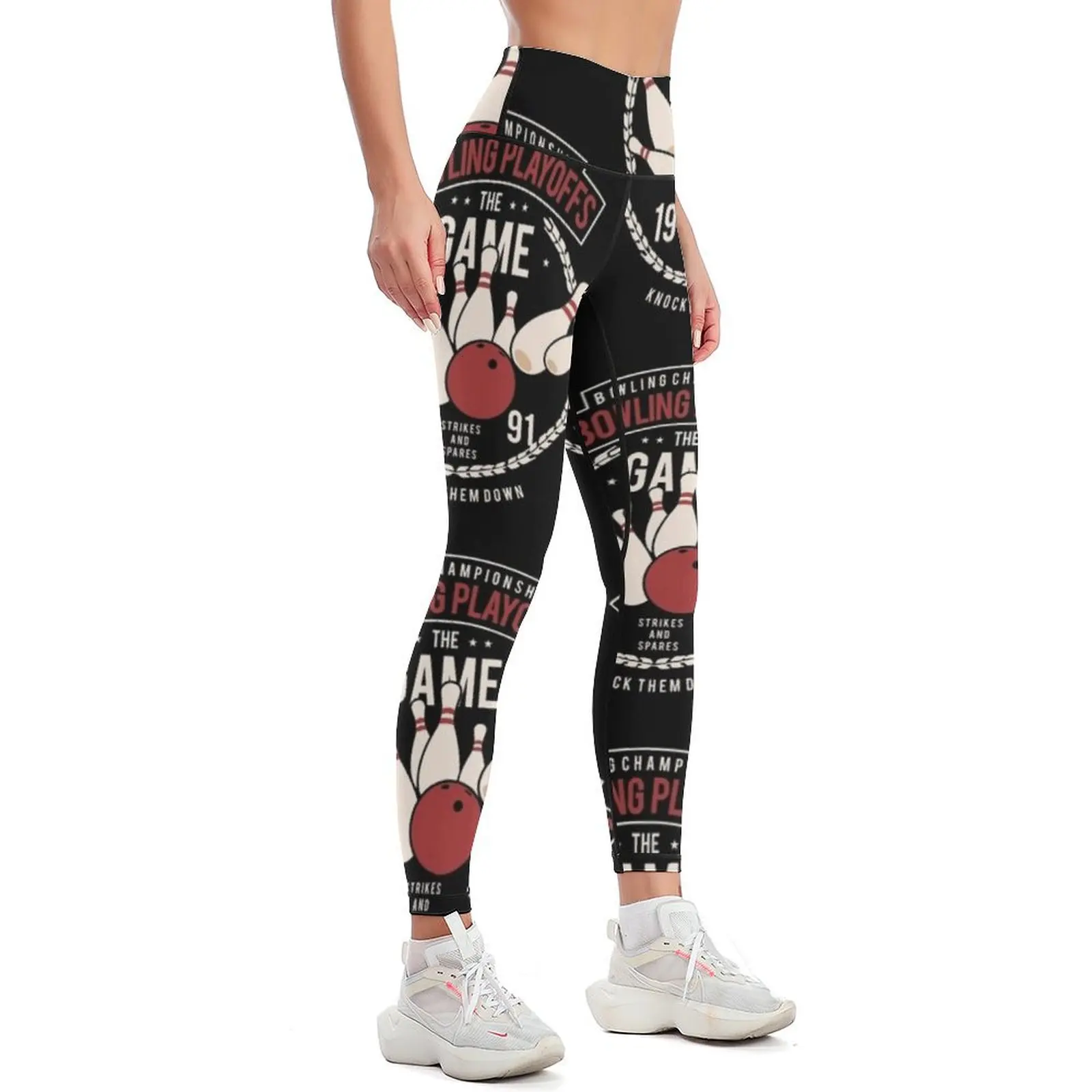 BOWLING GAME Leggings sport set Fitness woman legging gym Women's sports pants Womens Leggings