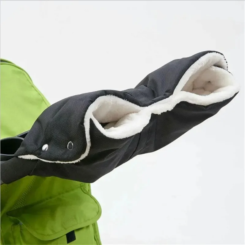Baby stroller gloves extra thick winter car gloves cold weather warmth for parents and caregivers Frost wind and snow protection