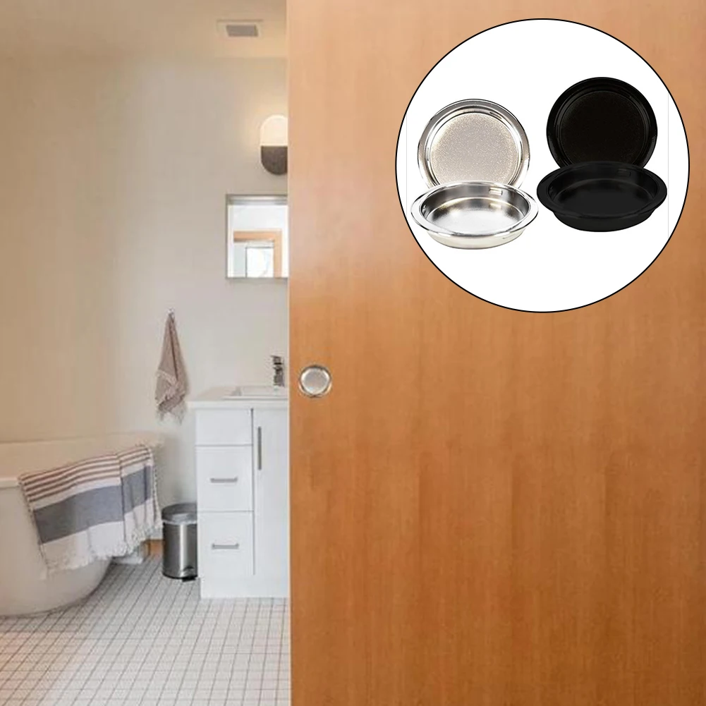 Round Sliding Door Handle Handle Handle Circular Flush Handle Iron Material Recessed For Various Sliding Doors
