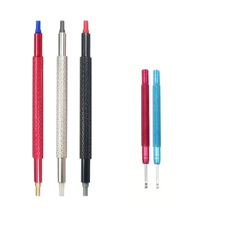 Stahl Zifferblatt Zeiger Entferner Uhr Reparatur Werkzeug Sets Uhr Nadeln Picker Heber Fitting Hände Entferner Presser für Uhrmacher