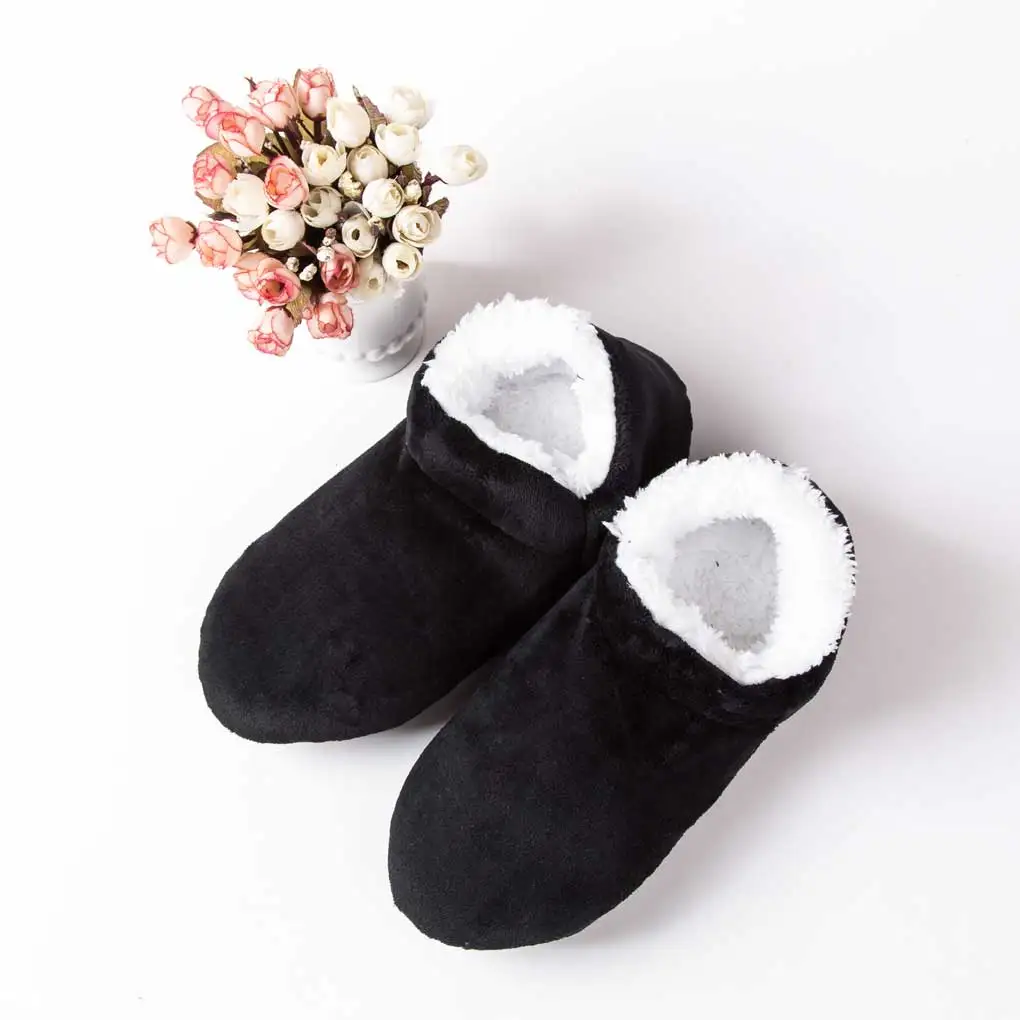 1 Pair Household Men’s Thickened Slipper Warm Sandals Shoes Birthday Gift