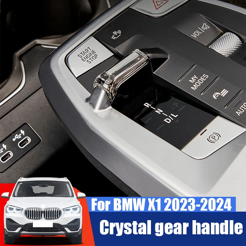 

for BMW X1 2023 2024 Central control gear shift crystal gear lever head