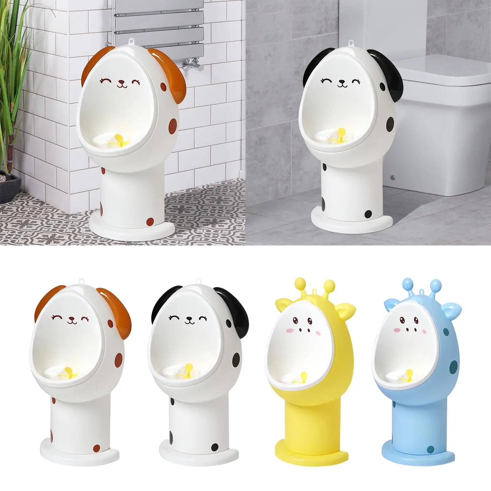 Toddler Pee Trainer Potty Urinal Toilet Boy Standing Urinal Split Designed