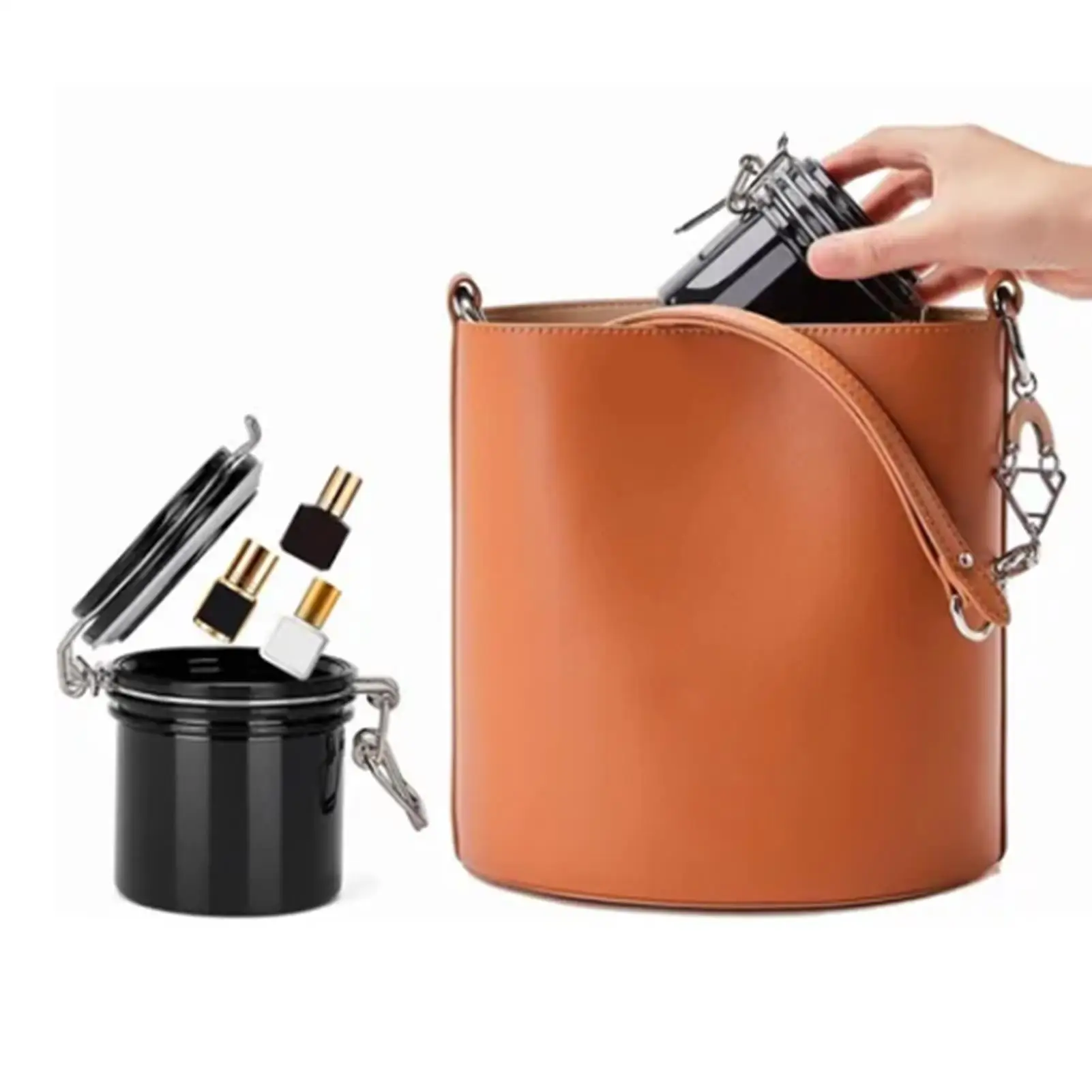 Tampone in silicone per serbatoio di stoccaggio colla per ciglia di grande capacità per strumento per trucco contenitore adesivo per salone di bellezza