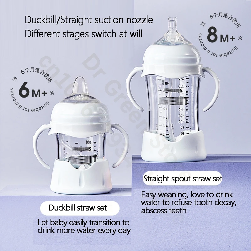 ANPEI Подходит для широкоугольной ручки для бутылок Avent/соски/основы для бутылок/винтовых зубьев-пылезащитной крышки/аксессуаров для бутылок