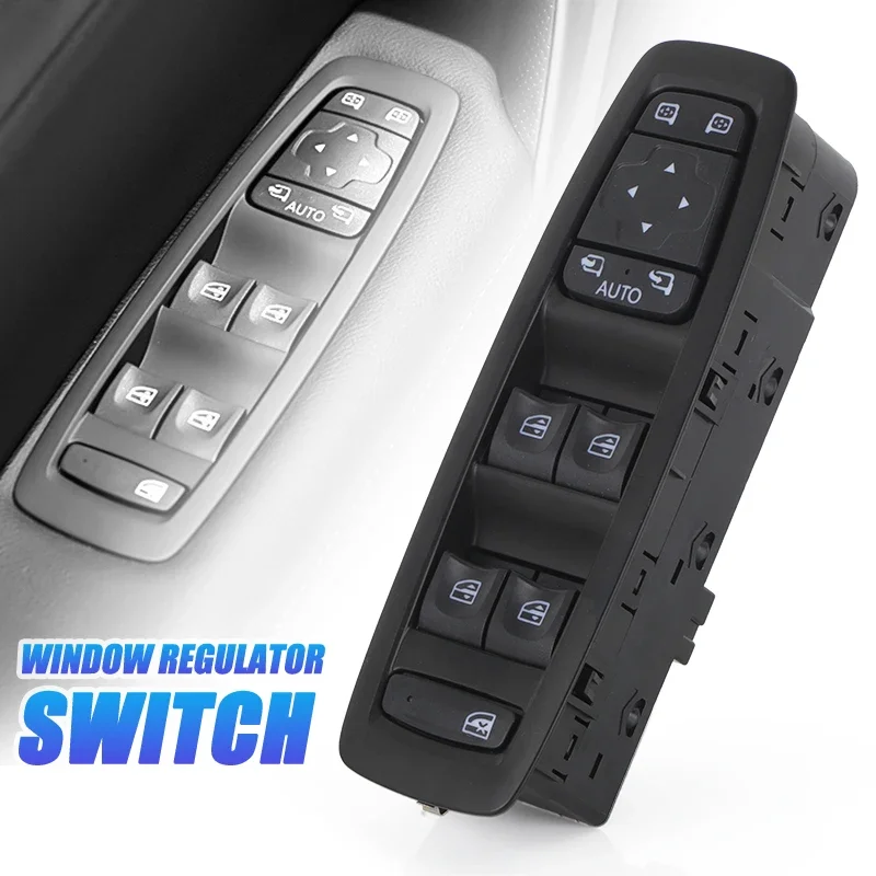 

Power Window Master Control Switch for Renault Megane 4 Kadjar Scenic & Grand Scenic Talisman 2015-2022 254012952R 25401-2952R