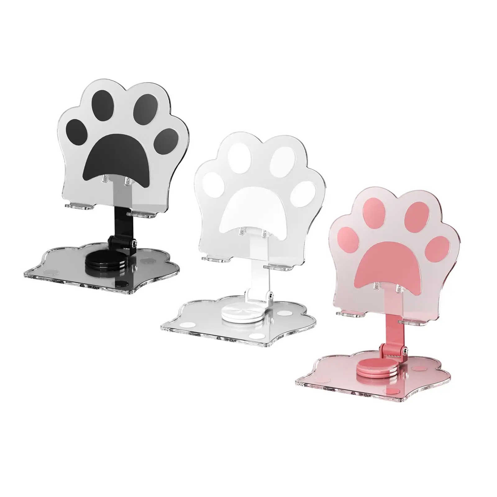 Cat Paw Tablet Stand Flexible Phone Bracket Desk Phone Holder Cat Lover Gift