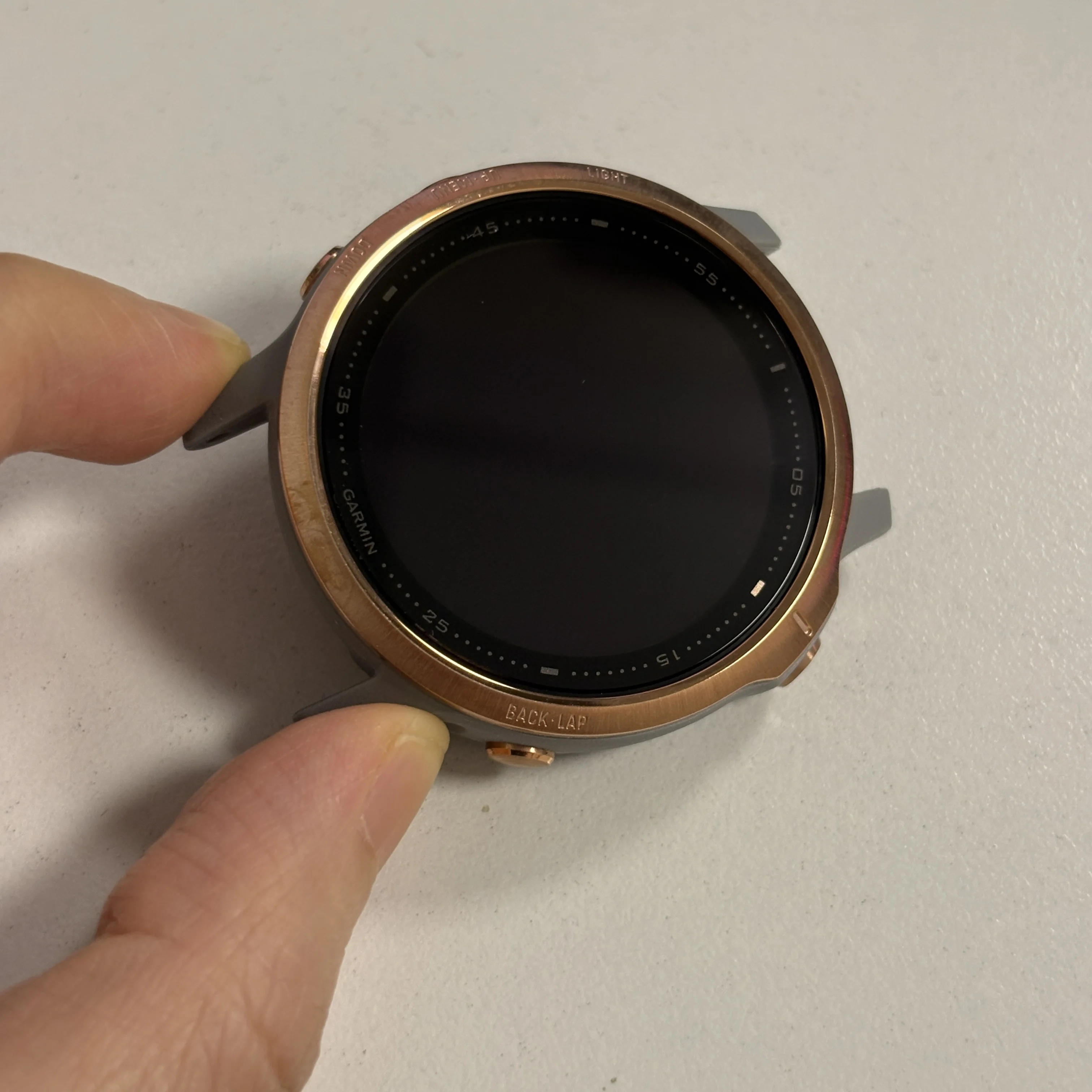 

ЖК-экран для GARMIN Fenix 6s, сапфировая панель дигитайзера, ремонт серо-розового золота, экран