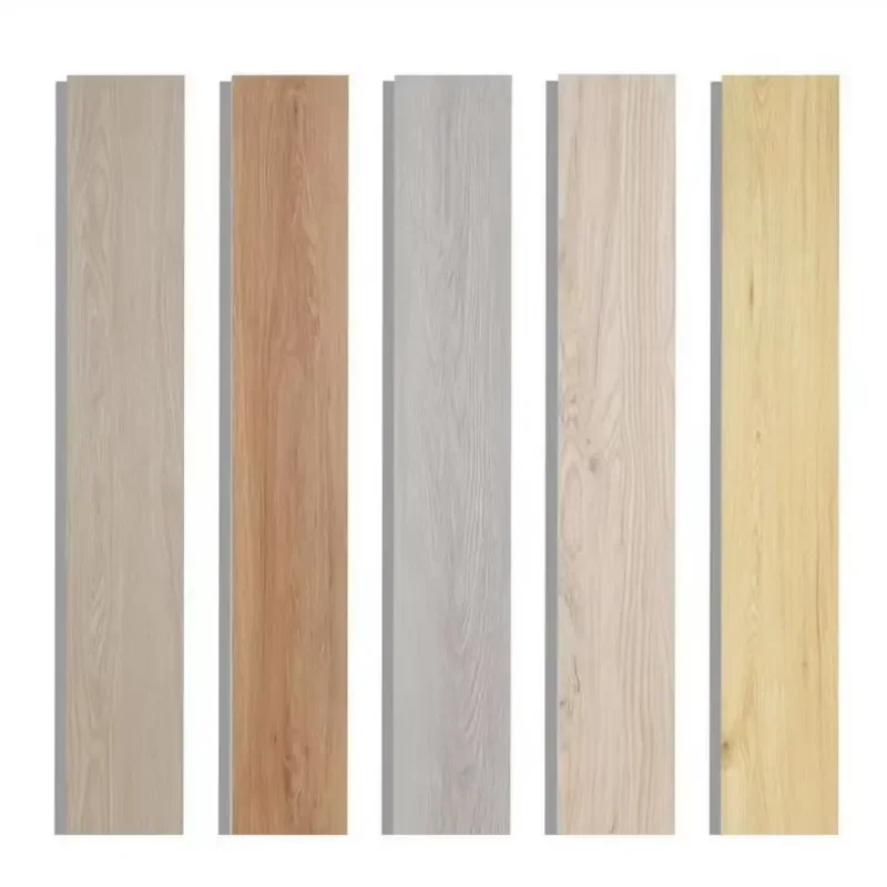 SPC Floor WPC Stone-plastic Crystal Flooring Wear-resistant Snap-on Waterproof Home 6mm 8mm 4mm Wood-look Silent Floors