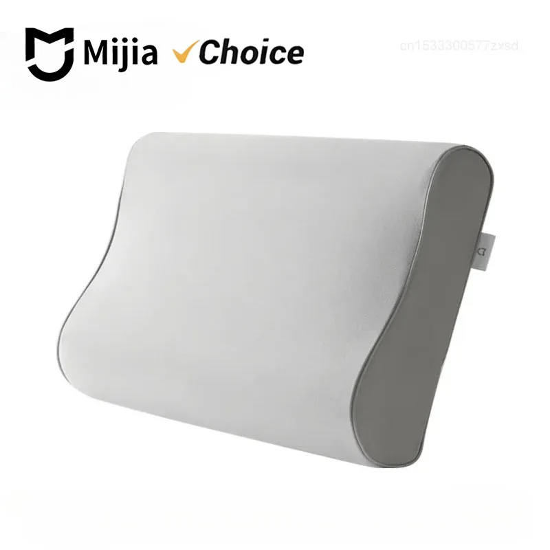 Mijia Memory Cotton Neck Pillow Pro Soft Breathable Antibacterial Strong Support 9cm 11cm High Low Curve Seamless Fit