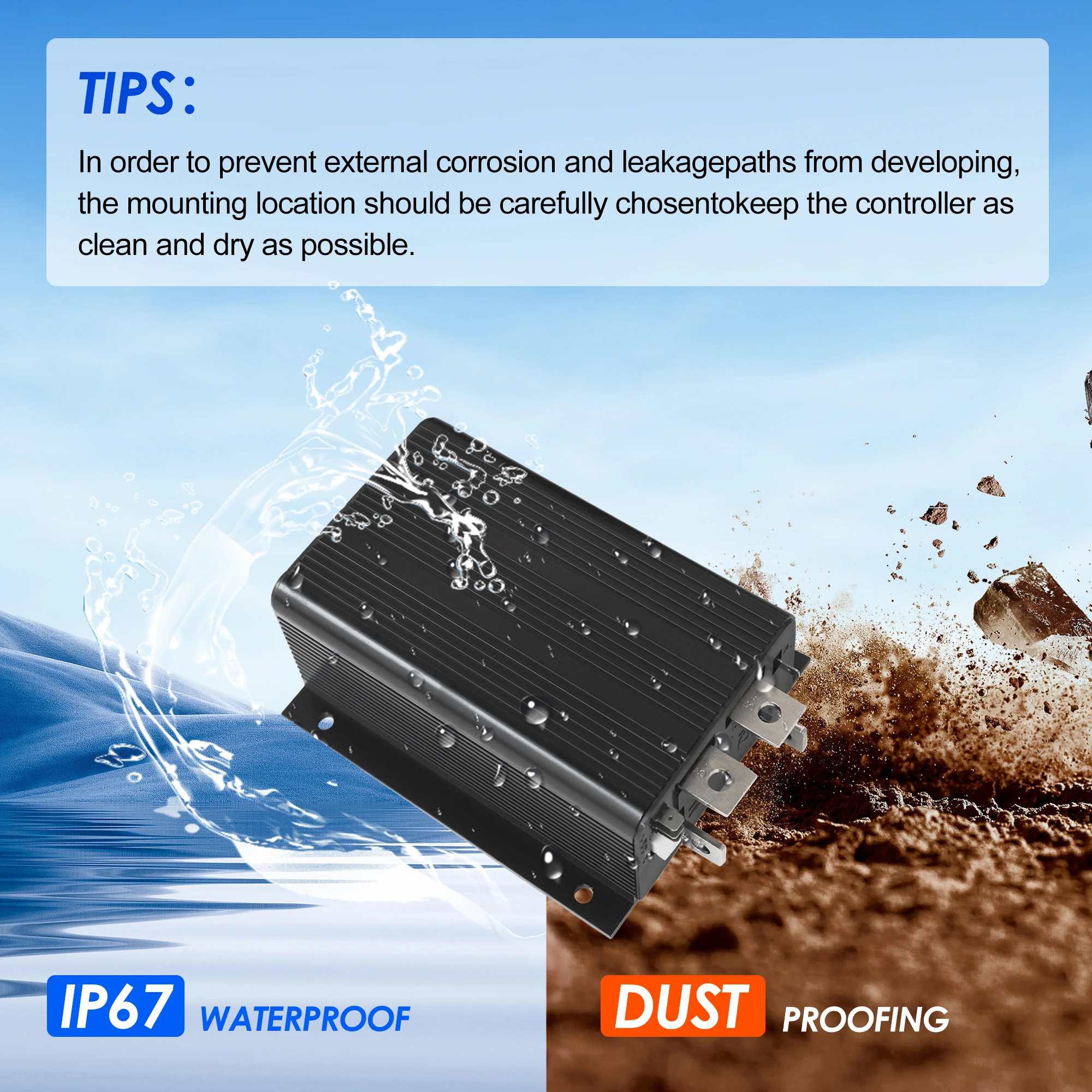 [الأسهم الأمريكية] 1204-027 وحدة تحكم 20972G1 0-5k 36V 275A وحدة تحكم محرك التيار المستمر لعربة جولف كورتيس EZGO ماراثون (1979-1994)