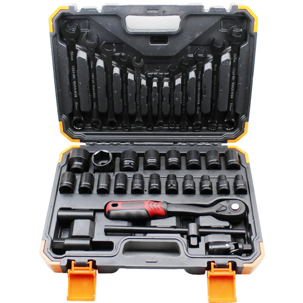 

Набор из 37 предметов, торцевой ключ, комбинированный набор инструментов для ремонта автомобилей, набор торцевых ключей с воздушным питанием для обслуживания автомобилей