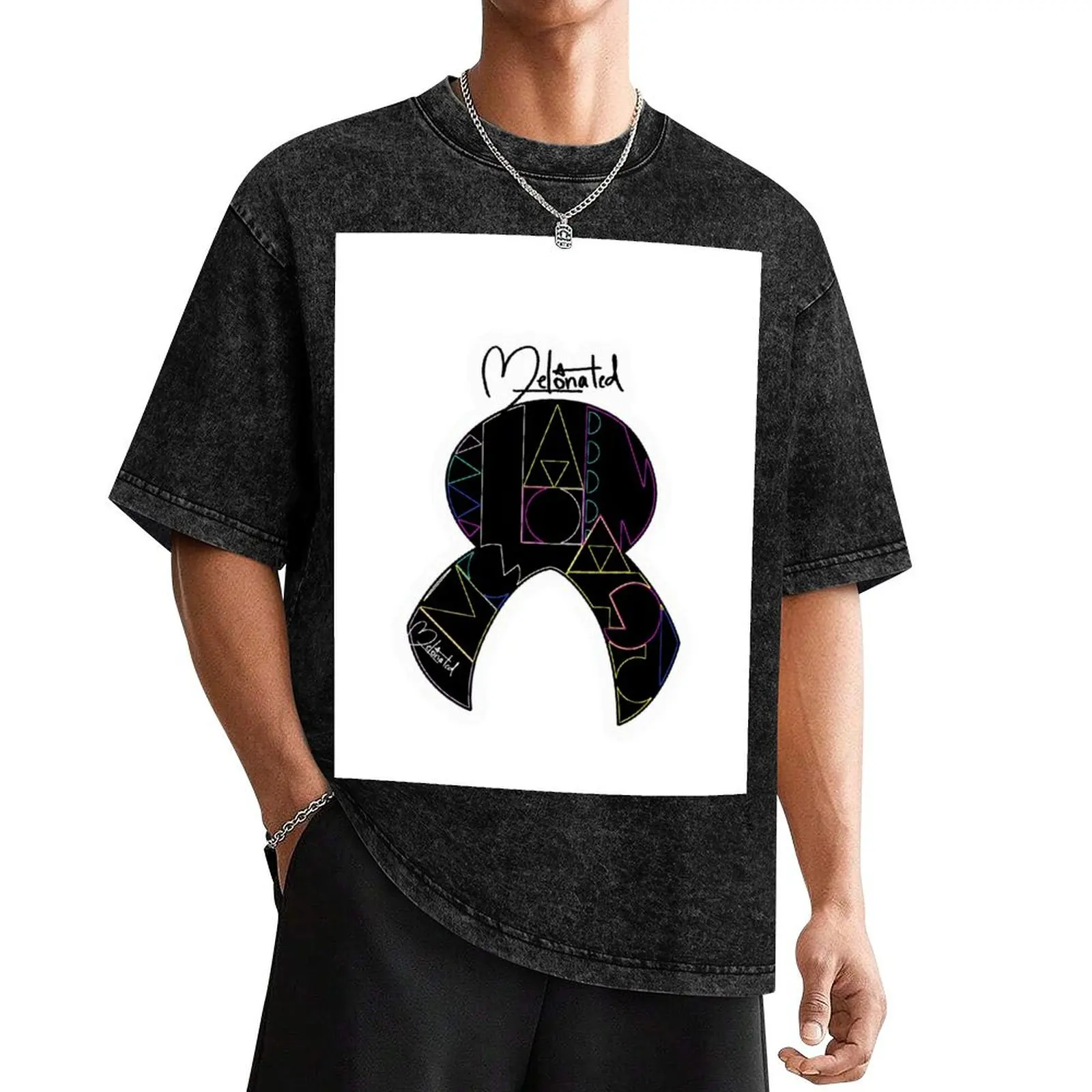 MELANATED MELON T-Shirt aesthetic clothes customs sweat shirts, men