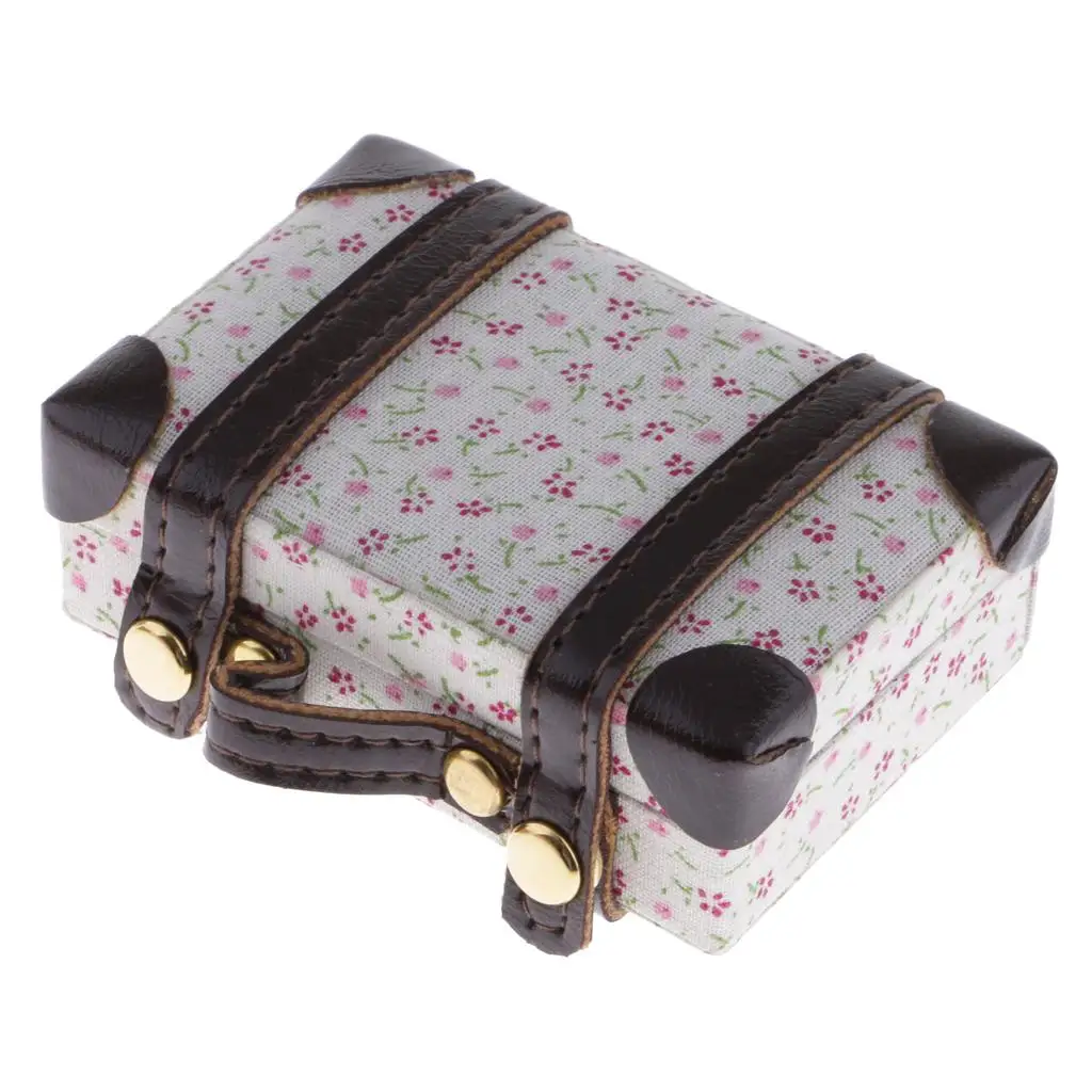 Set di valigie per casa delle bambole in scala 1/6 per accessori per bambole da 12 pollici