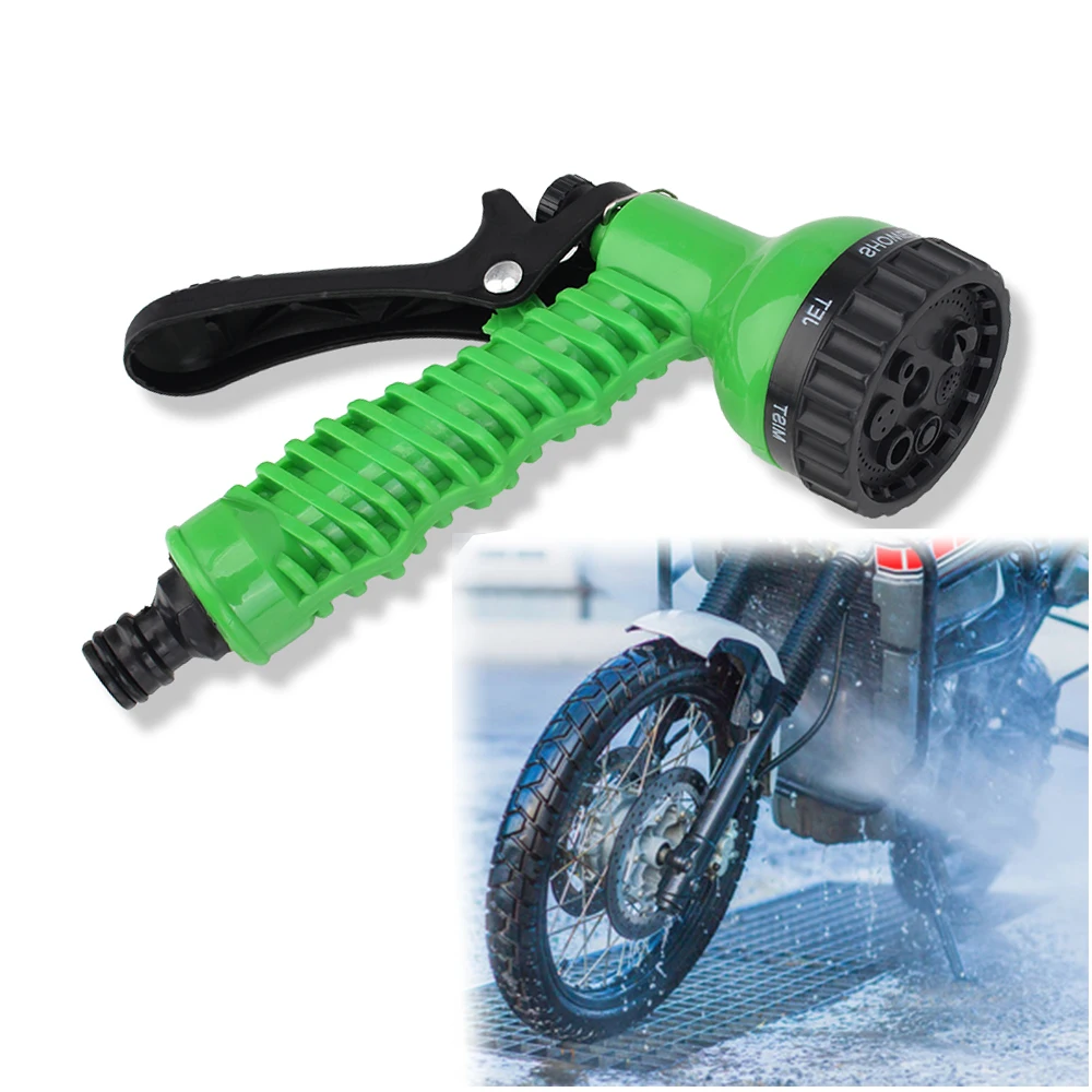 7 Holes Washer Motorcycle Foam Wash Nozzles High Pressure Gun Garden Watering Lawn Sprinkler Irrigation Supplies Car Accessories