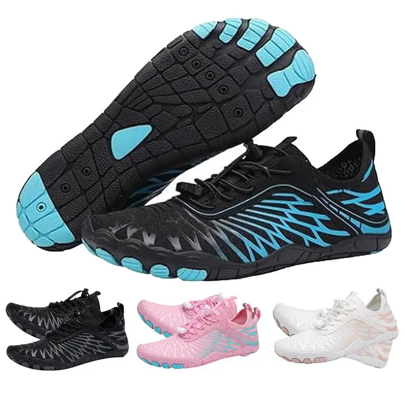 Minimalist Barefoot Sneakers Wide Width Fashion Sneaker Breathable Waterproof Anti-slip Zero Drop Sole Trail Running Shoes For