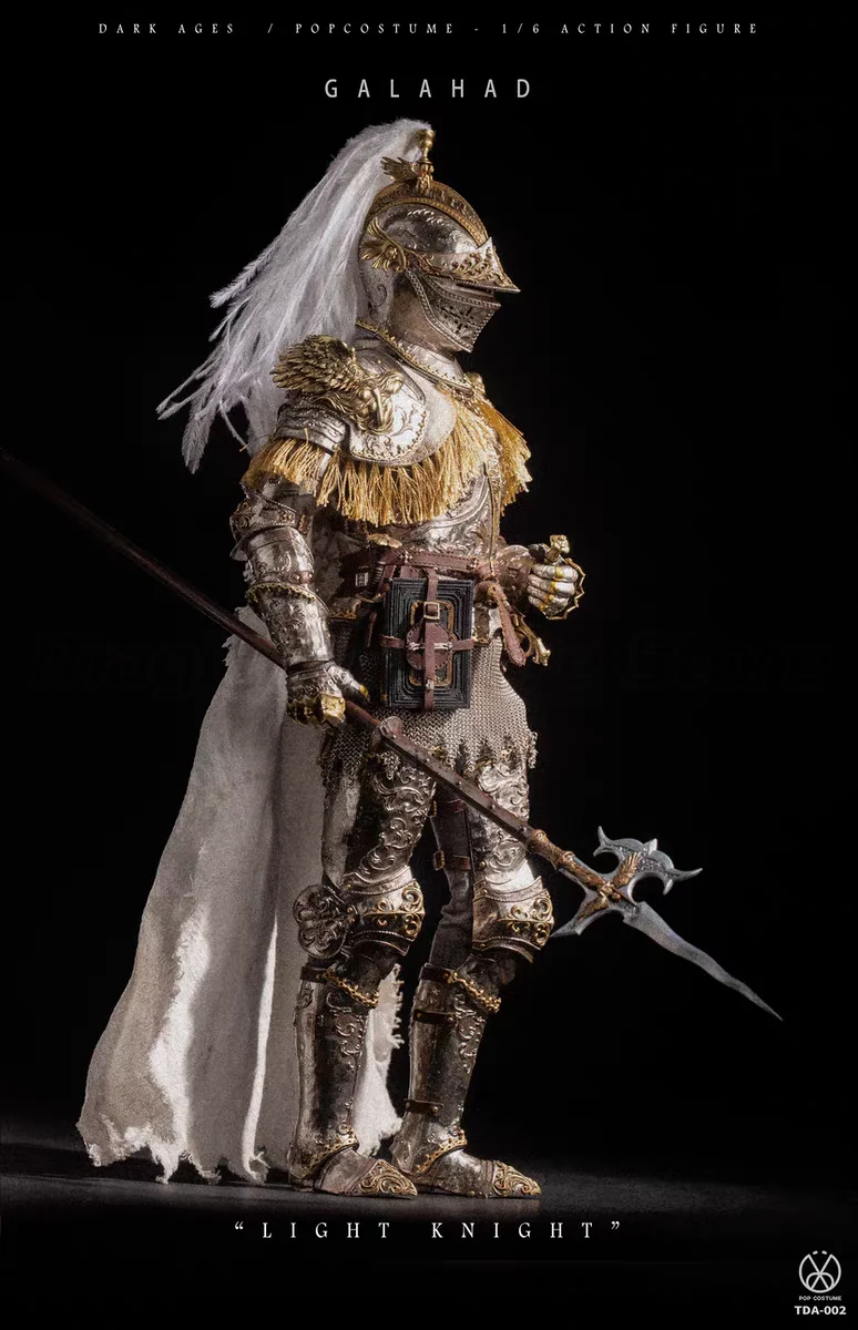 【MT】POP COSTUME TDA-002 Light Knight Grail Seeker GALAHAD 1/6 Scale Action Figure