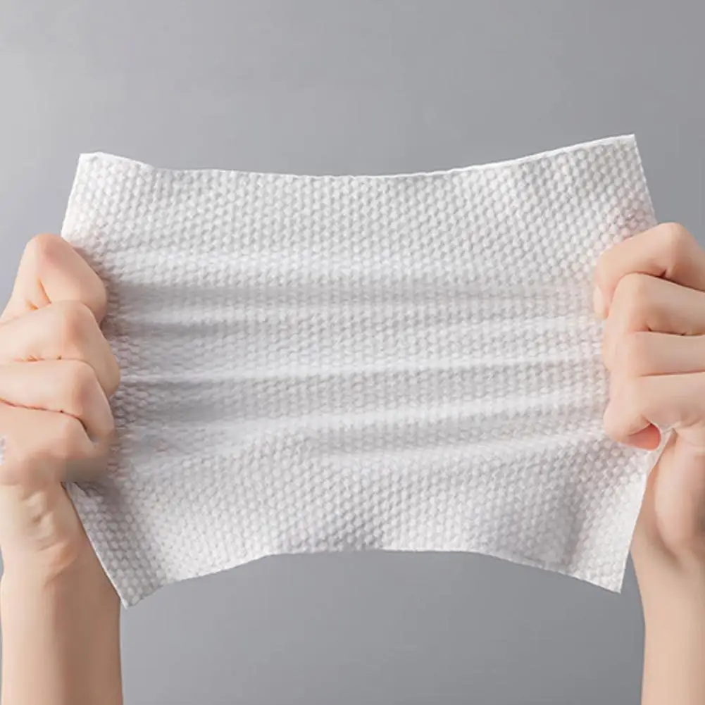 1Roll Cotton Disposable Face Towels Baby Facecloth up Skincare Dry Make Towel Facial Tissue Washable Wet Napkin Wipes Bathr S9W5