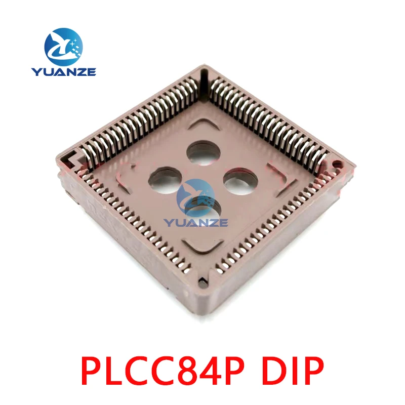 PLCC IC Socket DIP 84PINS PLCC-84 NEW DIP PLCC-84 IC chip carrier PLCC socket all around DIP In Stock