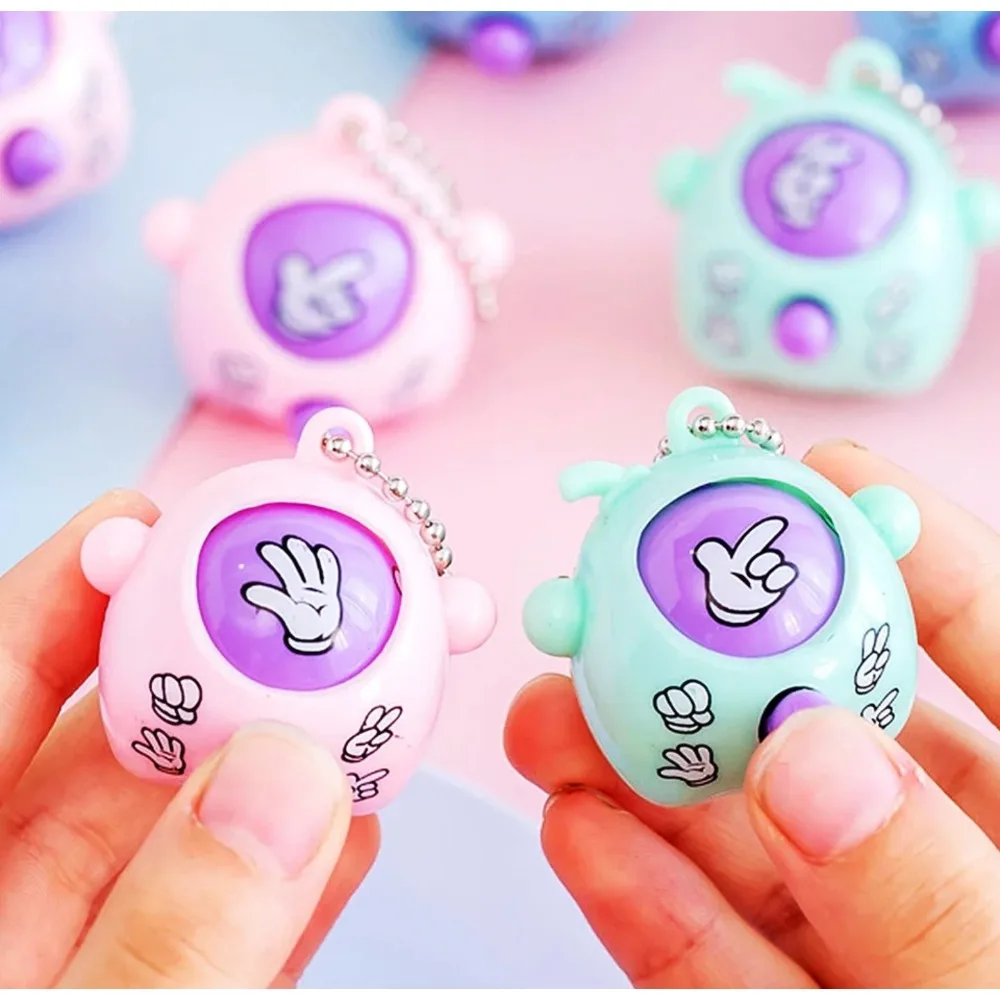 10/20Pcs Mini Pop Keychains  Sensory Fidget Toys Bulk Classroom Prizes  Birthday Party Favors Gift Bag Fillers
