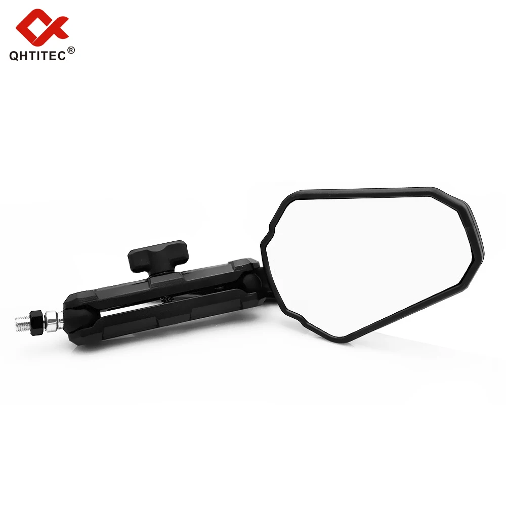 عالية الجودة العالمي للدراجات النارية مرآة الرؤية الخلفية طوي وقابل للتعديل زاوية عرض دراجة نارية الجانب مرآة عاكس #3