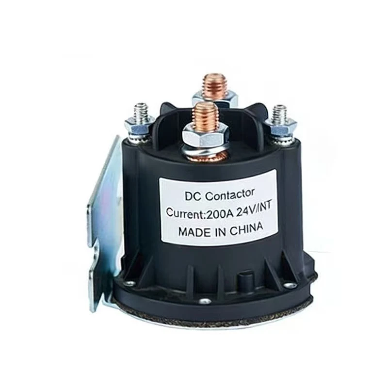 200A DC Contactor 12V 24V 48V 1NO Start Switch Relay for Forklifts, Electric Winches, Electric Vehicles, Tailgate Contactors